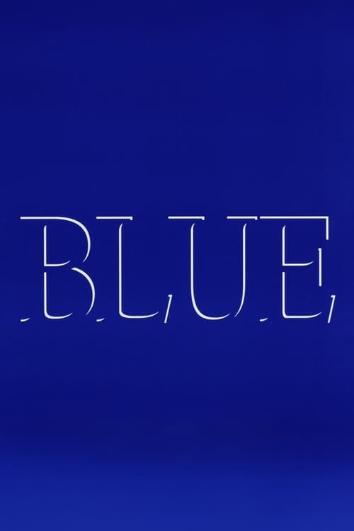Blue poster